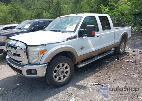 2011 Ford F-250 Lariat z USA, uszkodzony, nr VIN 1FT7W2BT9BEA26473